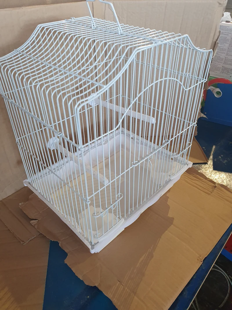 Petite cage blanche 30x23x38