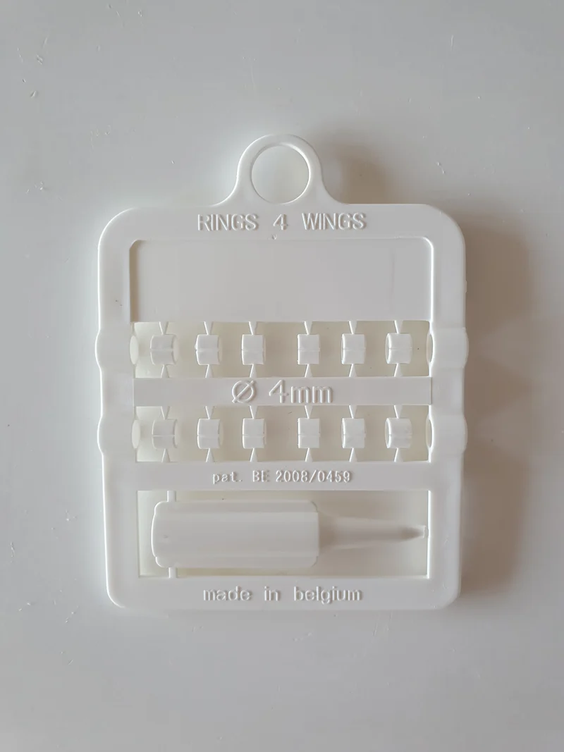 Anneaux fendus EZ Birds (Ø 4 mm) (12 sur carte) 1er