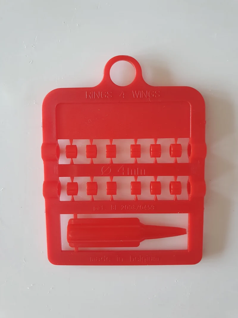 Anneaux fendus EZ Birds (Ø 4 mm) (12 sur carte) 1er