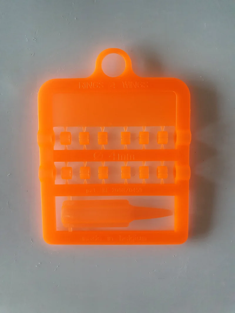 Anneaux fendus EZ Birds (Ø 4 mm) (12 sur carte) 1er