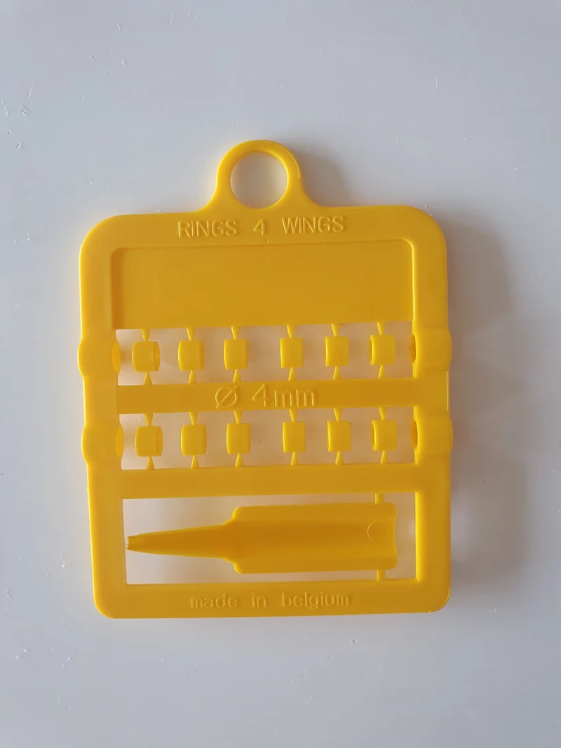 Anneaux fendus EZ Birds (Ø 4 mm) (12 sur carte) 1er