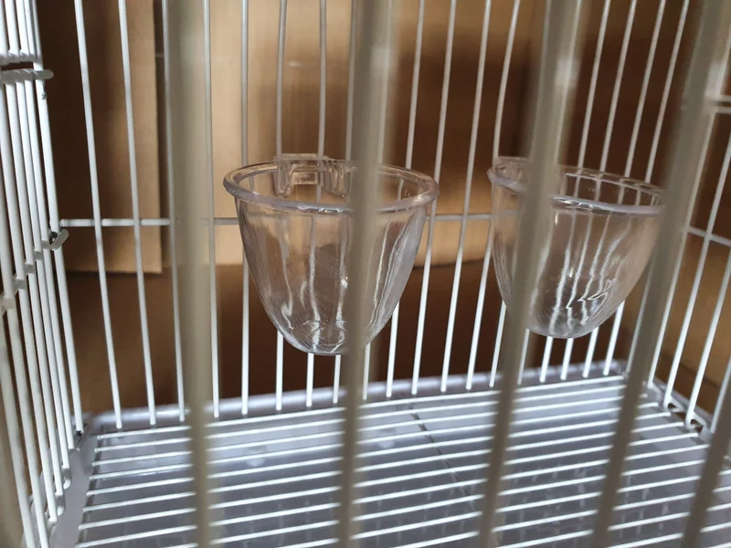 Cage de transport blanche 23x15.5x17