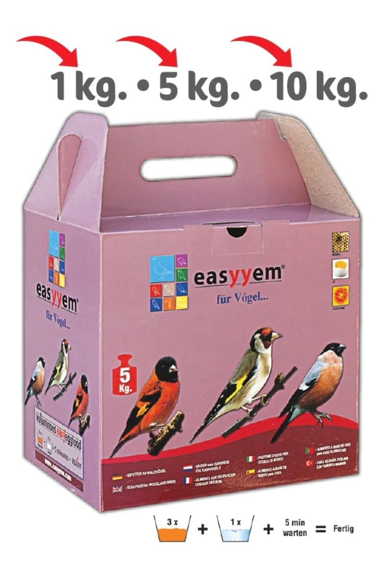 Aliment Easyyem pour oiseaux indigènes (œufs) 10 kg