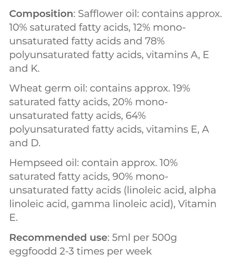Breedy, Huile d'Elevage à Base de Vitamine E Naturelle 100ml - Easyyem