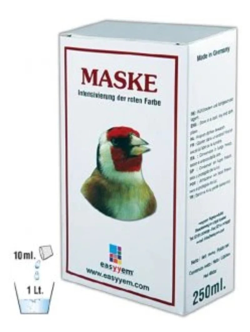 Masque, colorant rouge liquide, 500 ml