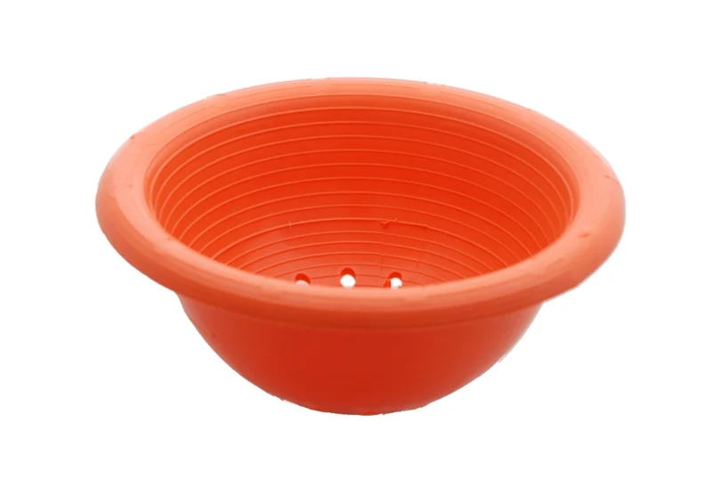 Nid plastique canari orange Ø10cm