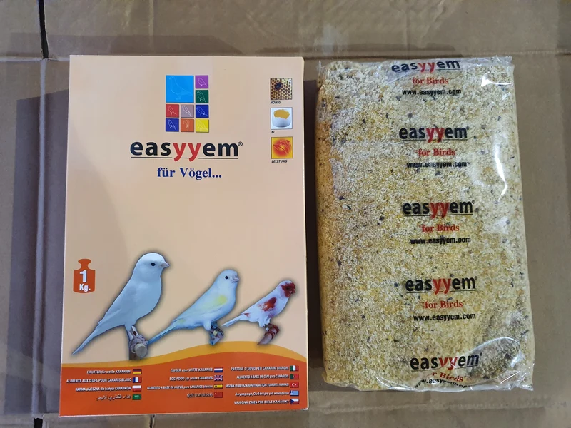 Easyyem Pâtée aux Oeufs Canaris Blancs 1kg