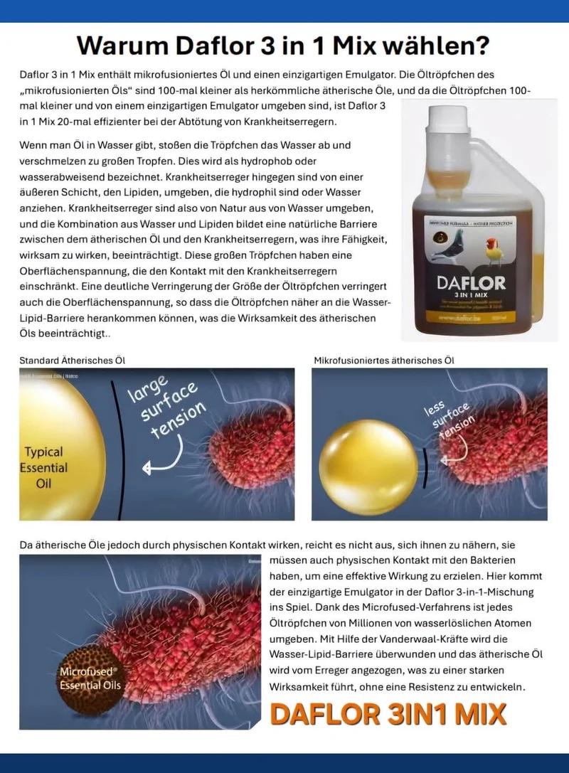 Daflor 3 en 1 Mix 500ml (nouvelle formule)