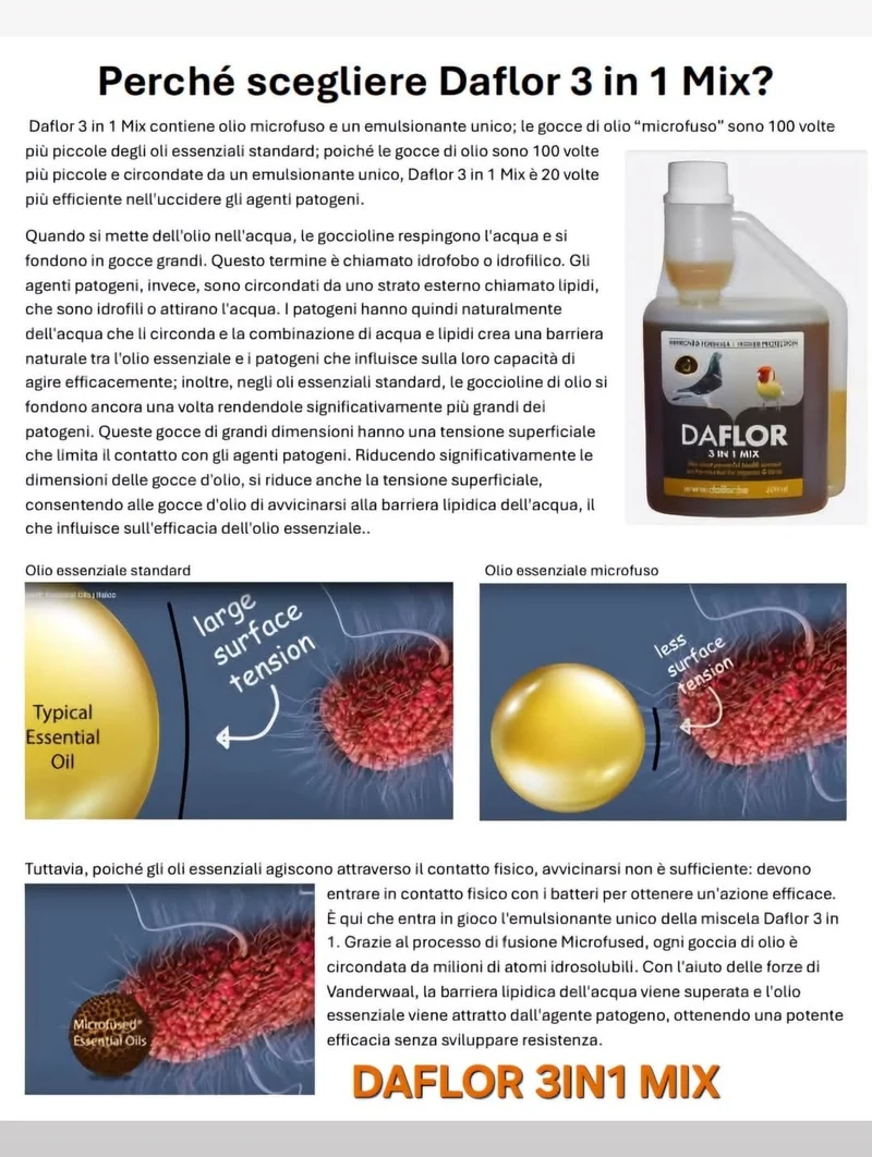 Daflor 3 en 1 Mix 500ml (nouvelle formule)
