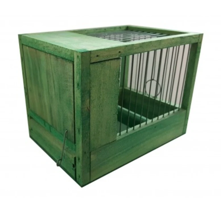 Petite cage verte 21x15.5x14.5cm