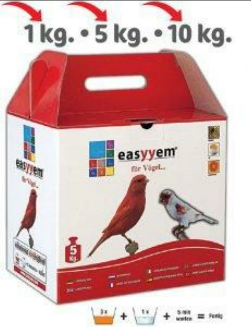 Aliment pour œufs rouges Easyyem 5 kg