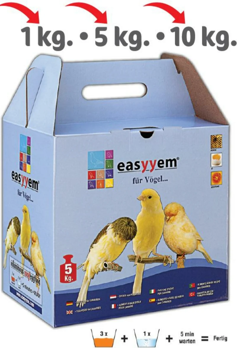 Aliment pour œufs Easyyem pour canaris 5 kg