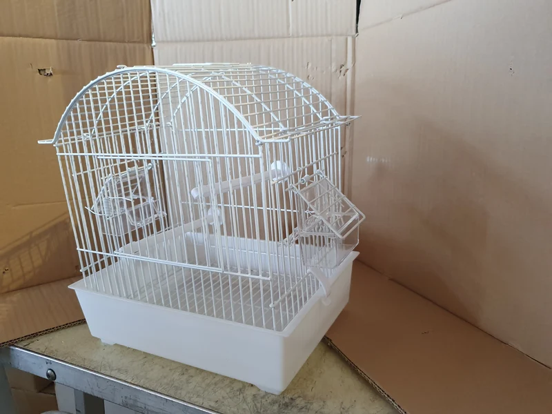 Cage de transport blanche 29x20x30