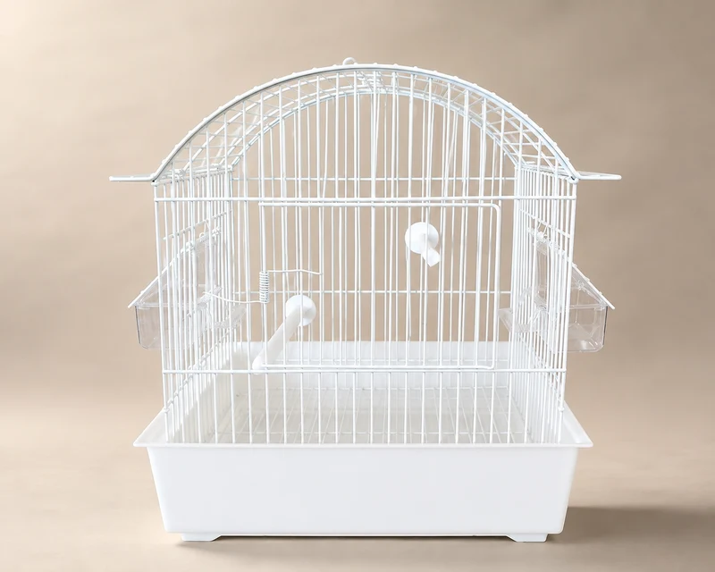 Cage de transport blanche 29x20x30