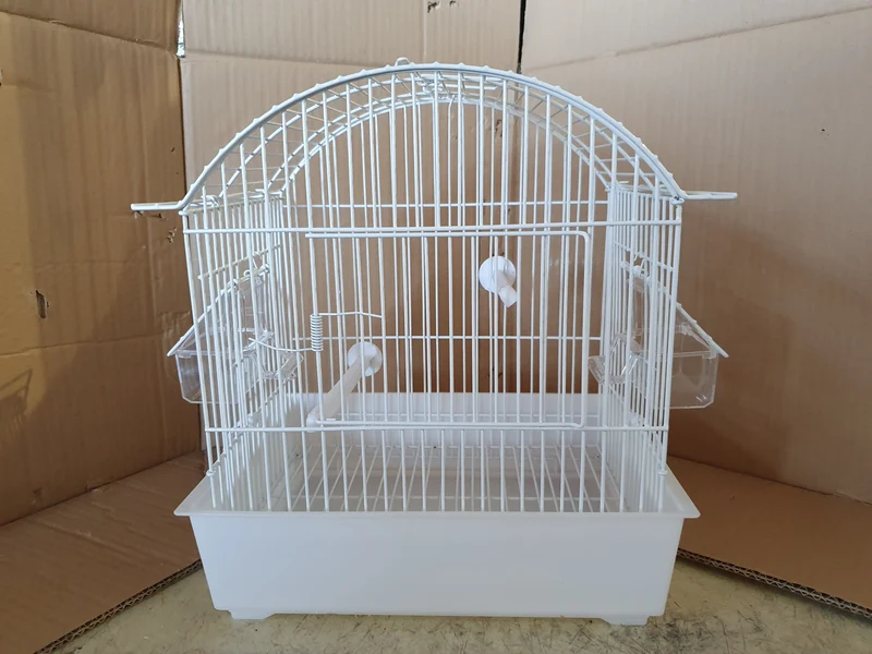 Cage de transport blanche 29x20x30