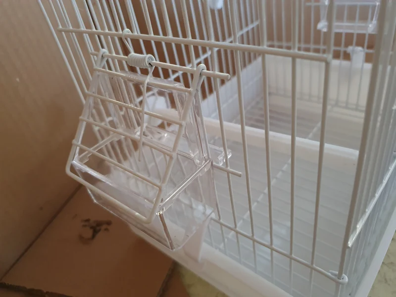 Cage de transport blanche 29x20x30