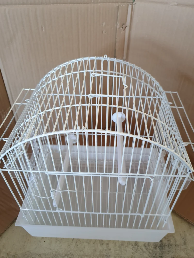 Cage de transport blanche 29x20x30