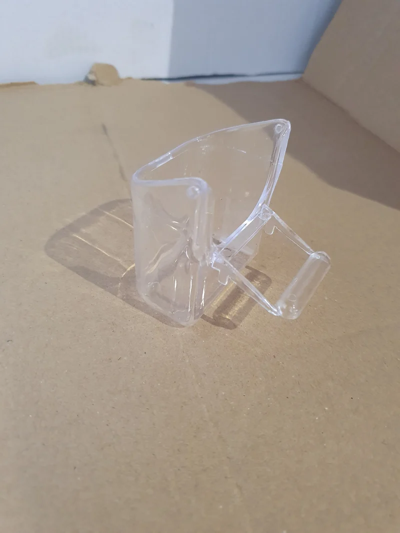 Pot à Nourrir Cage Fil Blanc 102cm