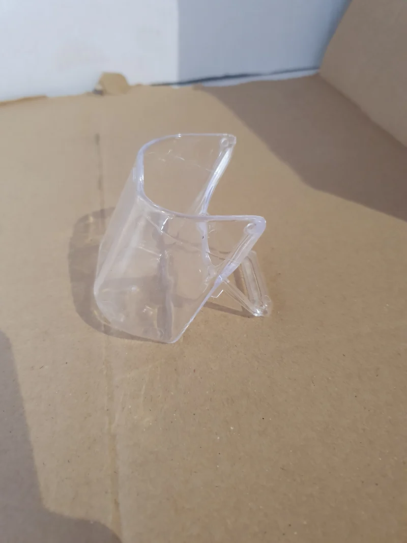 Pot à Nourrir Cage Fil Blanc 102cm