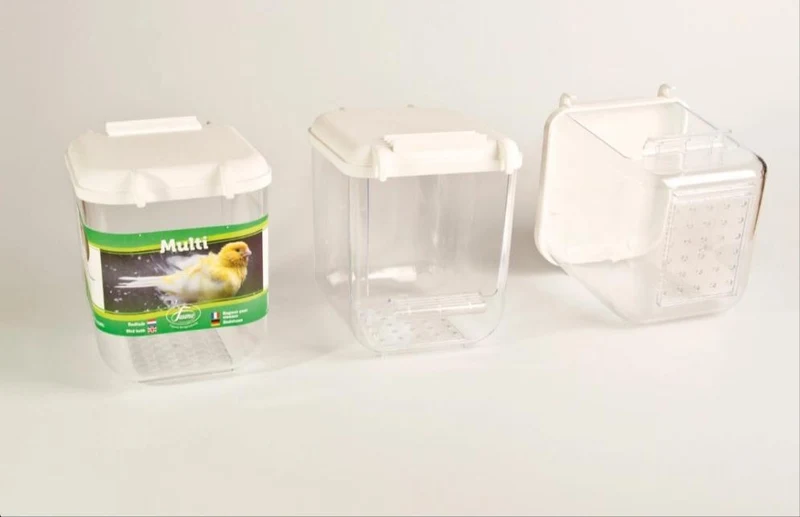 Baignoire Multi - Oiseau - Plastique - 14x11x14 cm