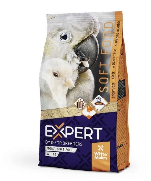 EXPERT Nourriture molle Blanc 1kg - Witte Molen