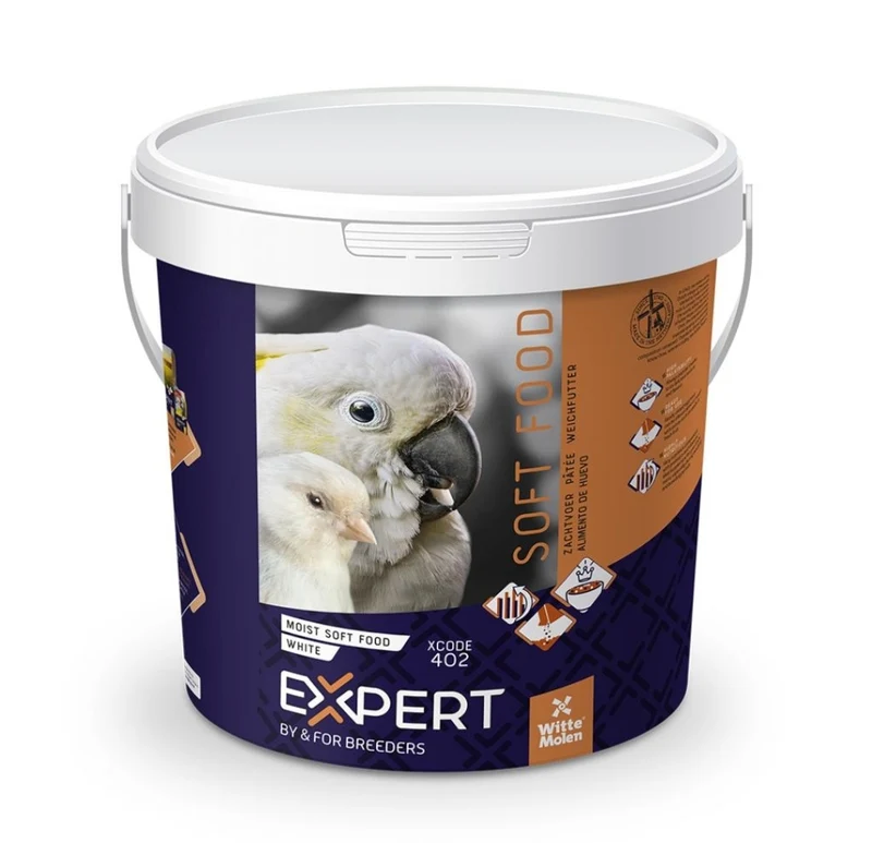 EXPERT Nourriture molle Blanc 1kg - Witte Molen
