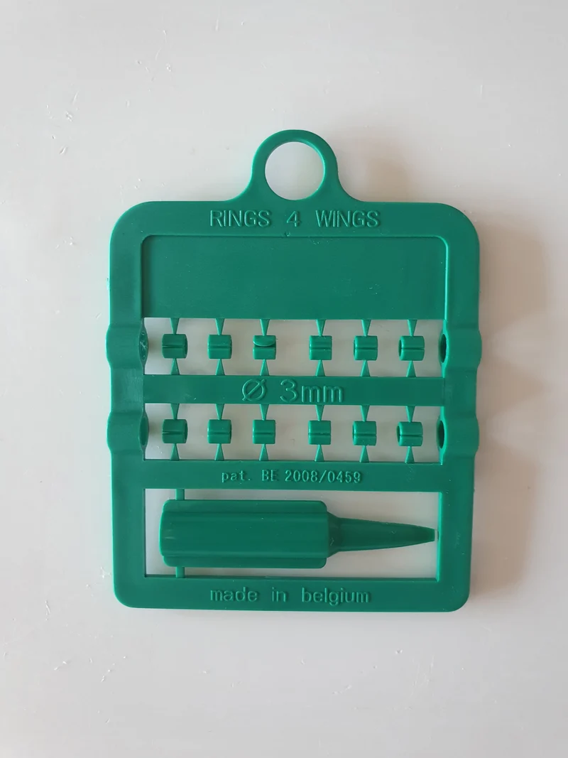Anneaux fendus EZ Birds (Ø 3 mm) (12 sur carte) 1er