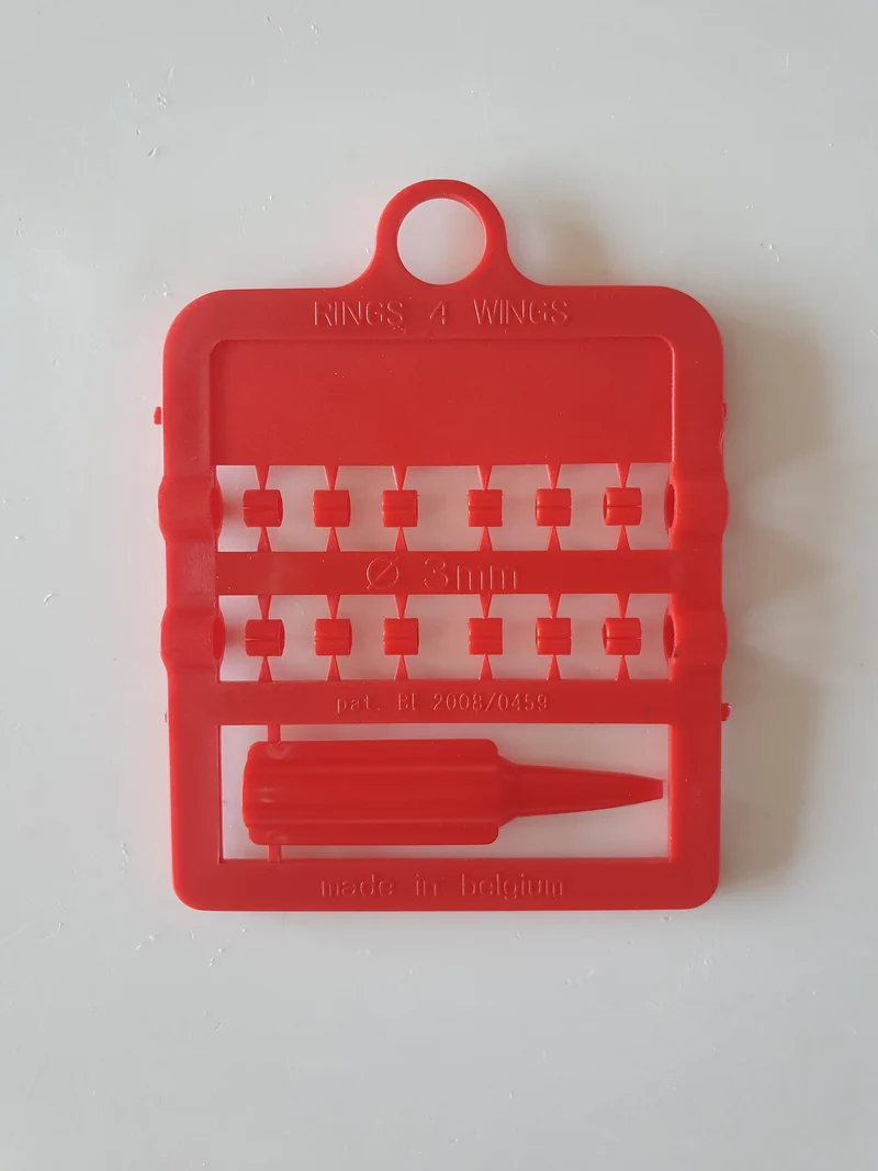 Anneaux fendus EZ Birds (Ø 3 mm) (12 sur carte) 1er