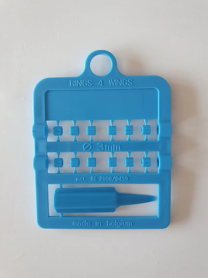 Anneaux fendus EZ Birds (Ø 3 mm) (12 sur carte) 1er