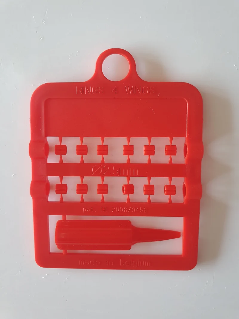 Anneaux fendus EZ Birds (Ø 2.5 mm) (12 sur carte) 1er