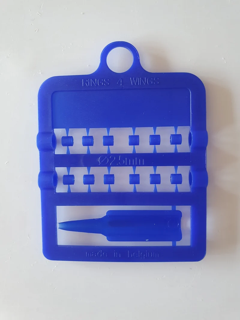 Anneaux fendus EZ Birds (Ø 2.5 mm) (12 sur carte) 1er