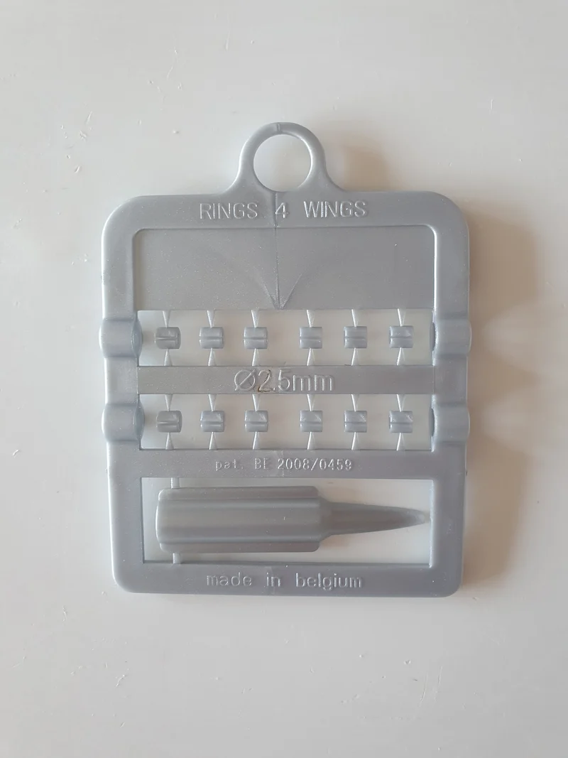 Anneaux fendus EZ Birds (Ø 2.5 mm) (12 sur carte) 1er