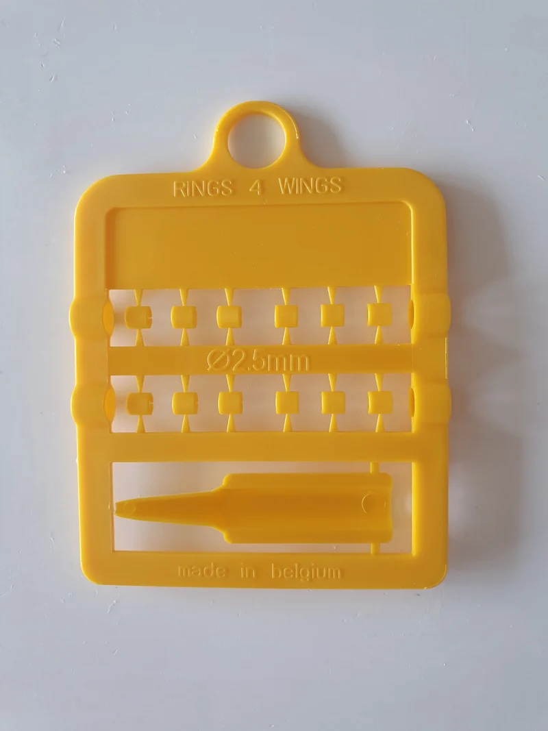 Anneaux fendus EZ Birds (Ø 2.5 mm) (12 sur carte) 1er