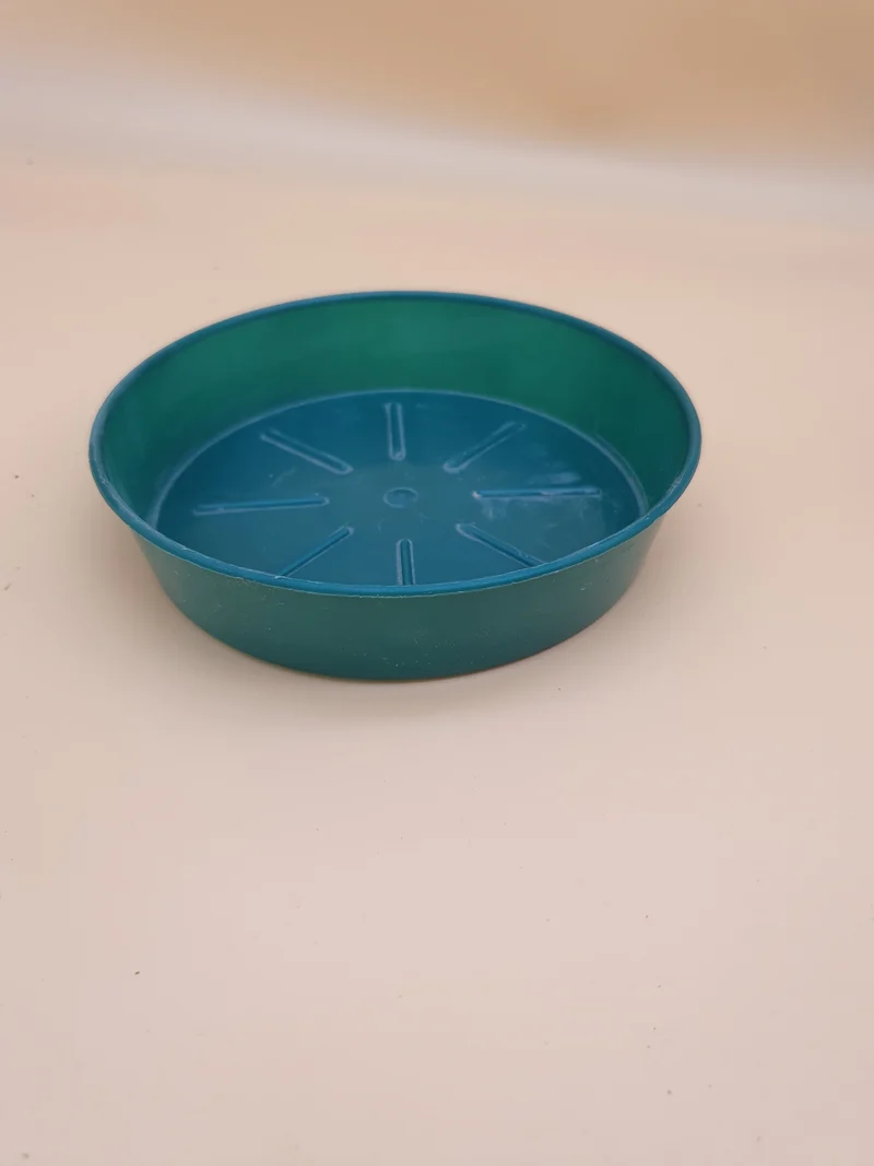 Bol alimentaire en plastique vert 10cm