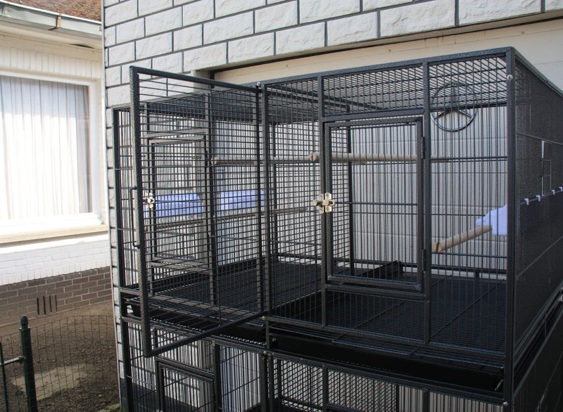 Cage pour perroquets et perruches 4 pièces (*)