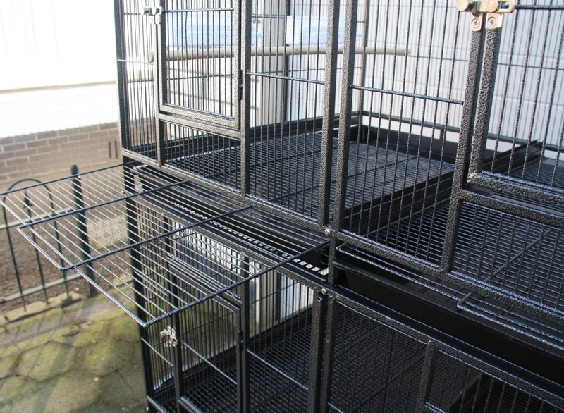 Cage pour perroquets et perruches 4 pièces (*)