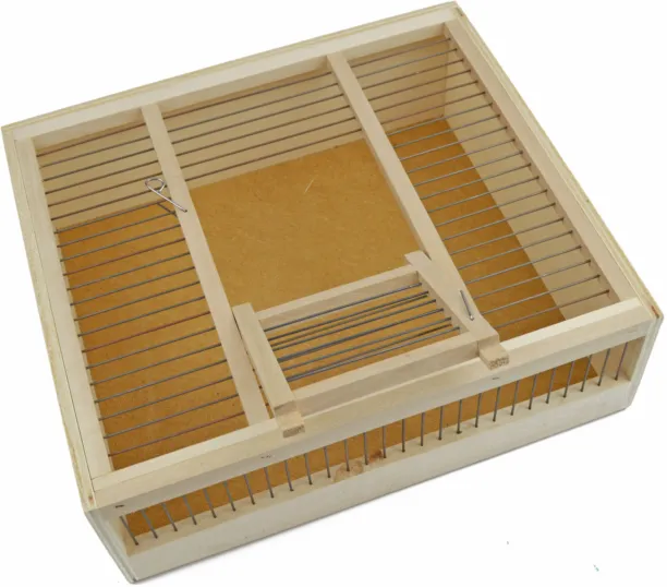 Boîte de transport en bois simple 35x31x11
