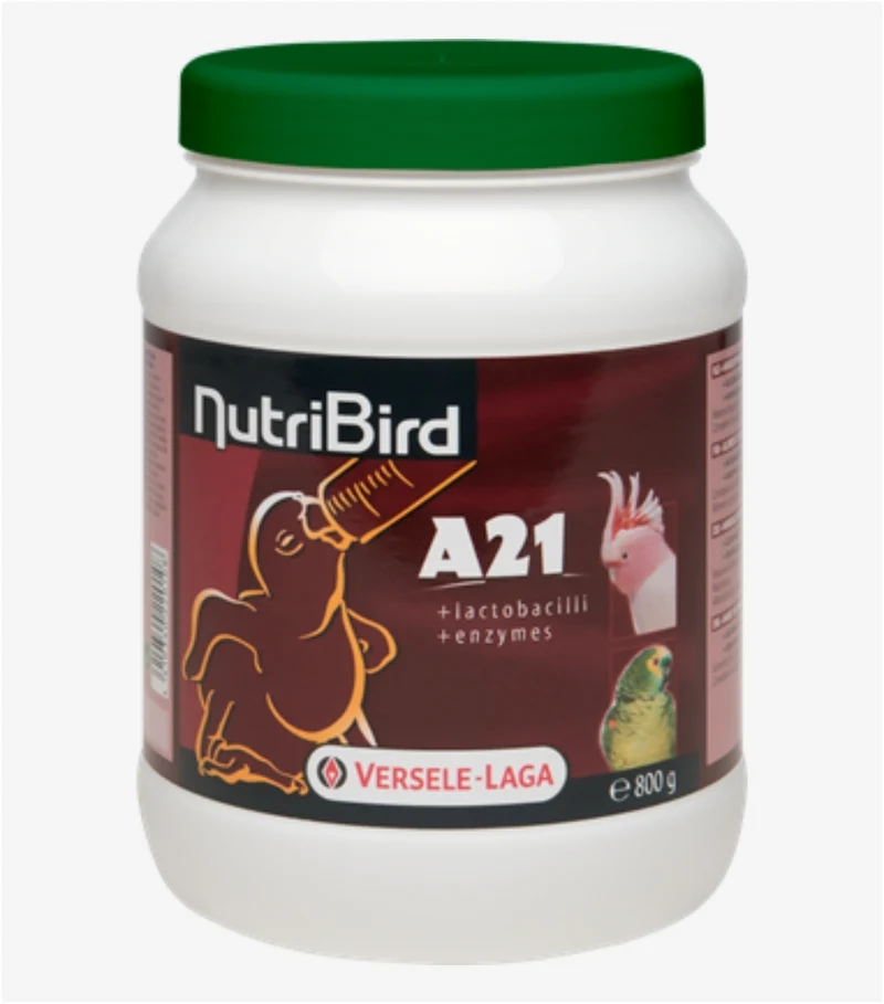 Nutribird A21 - 800 grammes - Alimentation manuelle - Versele Laga