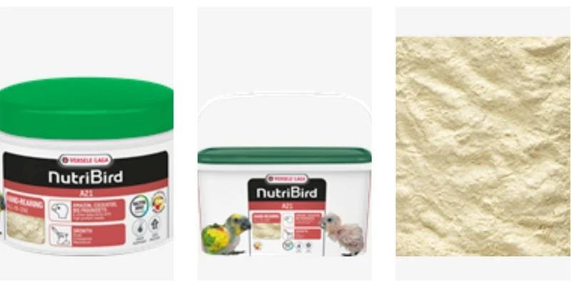 Nutribird A21 - 800 grammes - Alimentation manuelle - Versele Laga