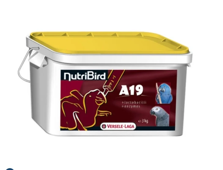 Nutribird A19 - 3kg - Alimentation manuelle - Versele Laga