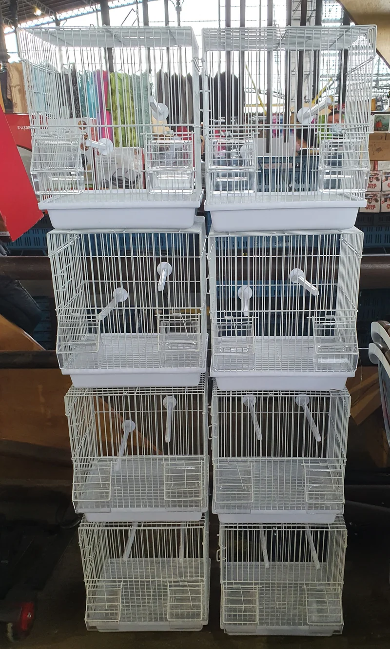 Petite cage de transport Blanc 25 x 19 x 34