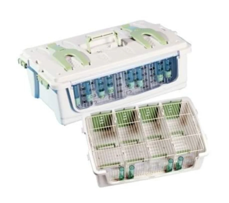Boîte de transport en plastique Safari (4 pièces avec couvercle)