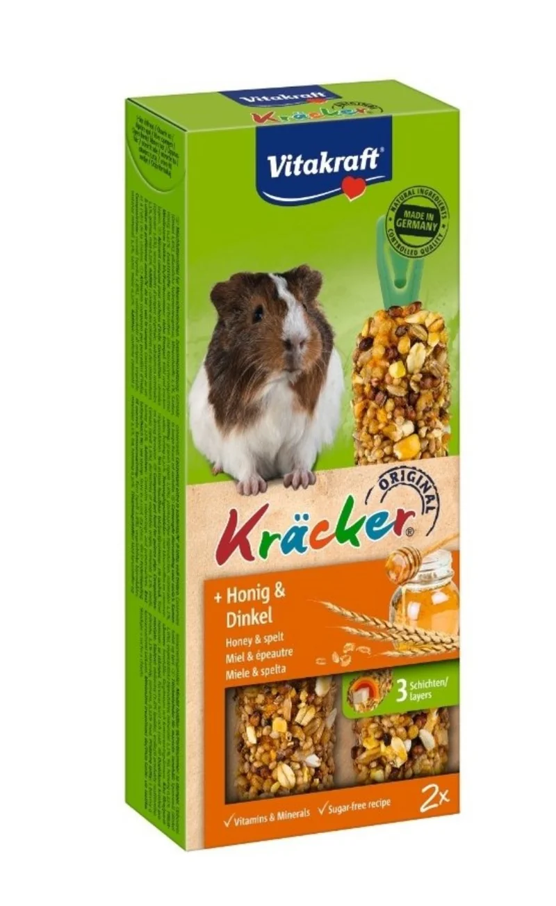 Cochon d'Inde Vitakraft Kräcker au miel et à l'épeautre