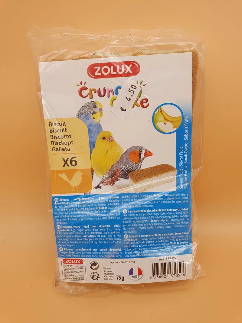 Gâteau croustillant Zoolux