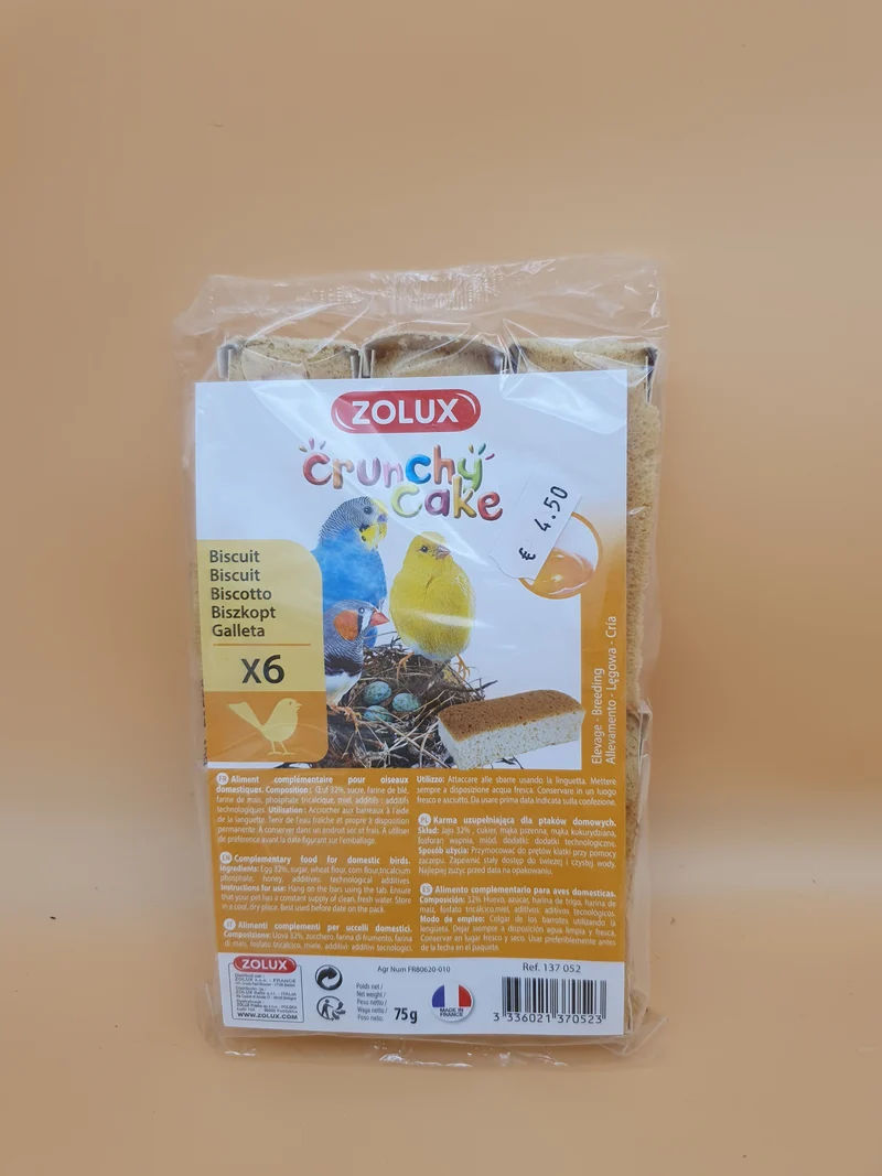 Gâteau croustillant Zoolux