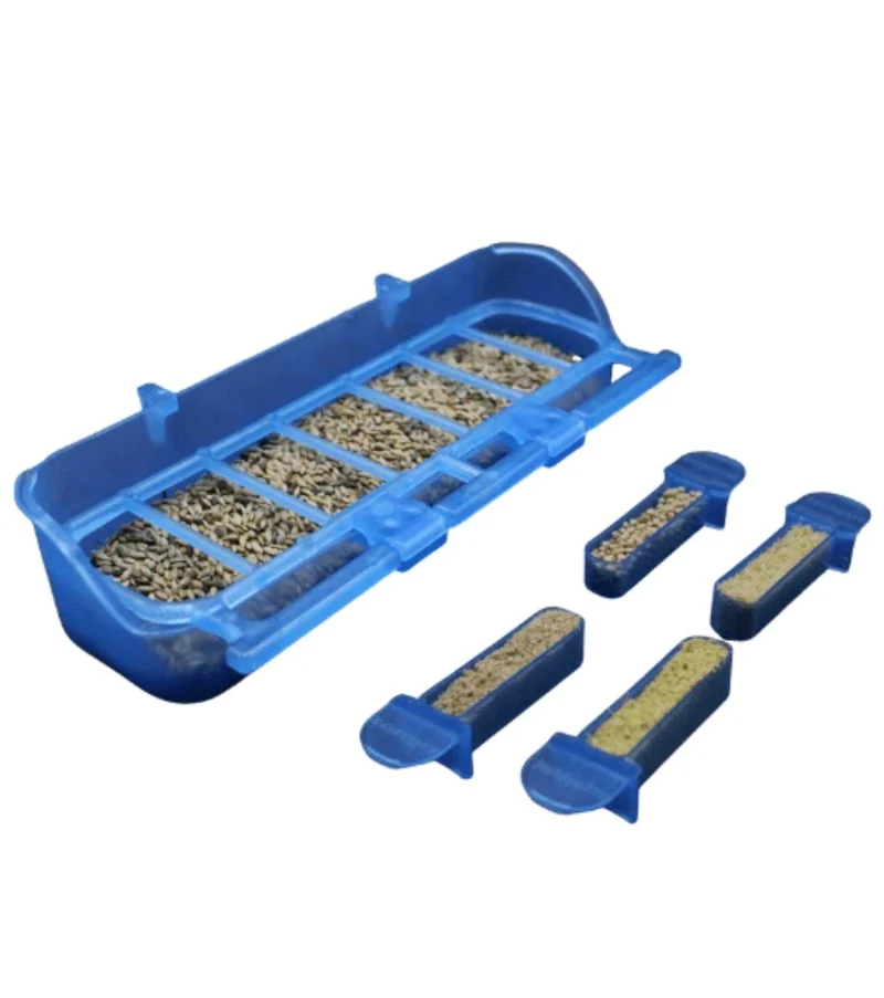 Volière Celia avec mangeoire et 4 pots à friandises + - Moldes Ave