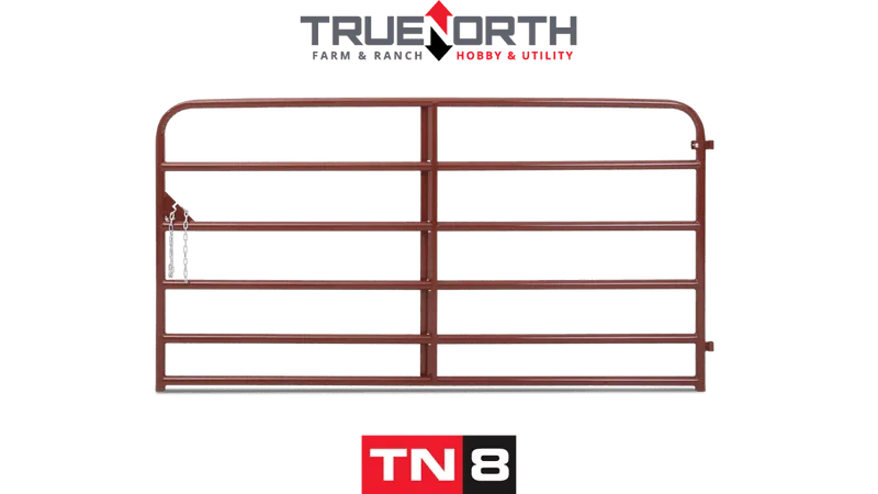 Barrière de ferme rouge - True North