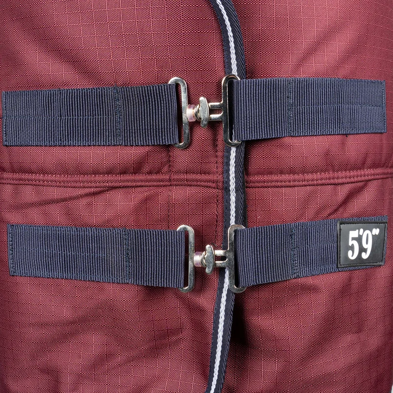 EQUITHÈME Couverture d'Extérieur Tyrex 1200D 150g Standard Bordeaux