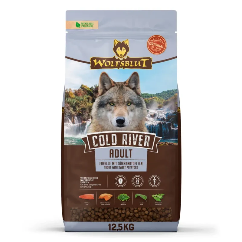 Croquettes chien Wolfsblut - Cold River Adult