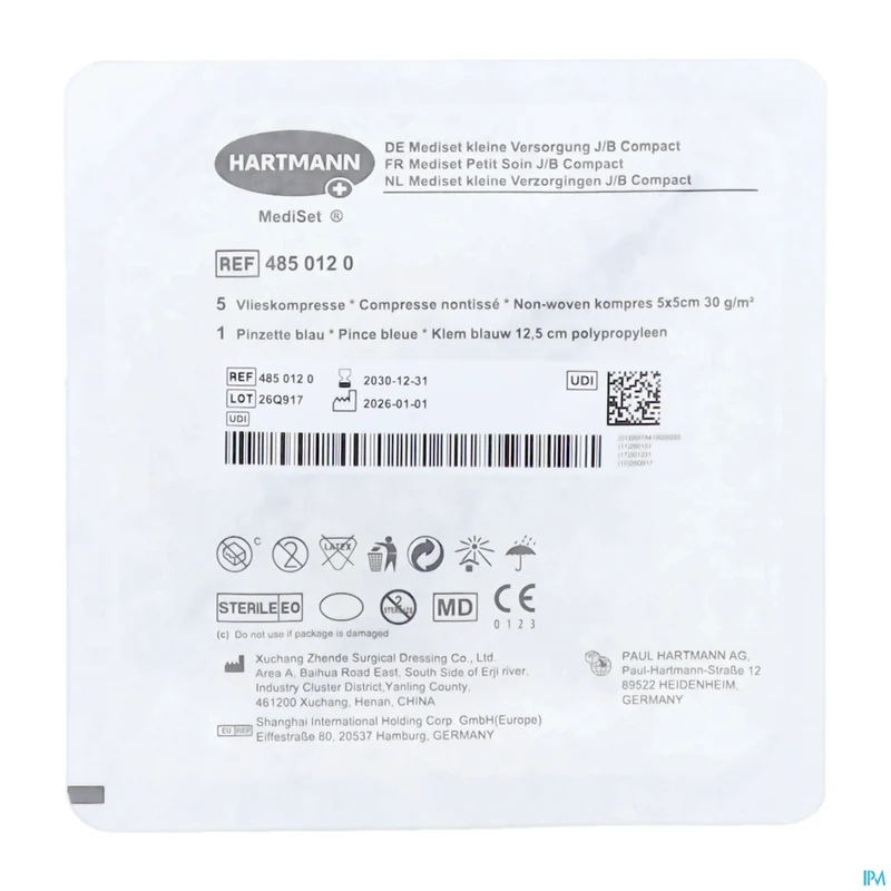 Mediset Compact 72 | 1x | Wondverzorgingsset